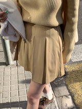 [MADE] Peto Pintuck Mini Skirt