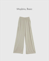 【MADE】Summer cooling wide pants