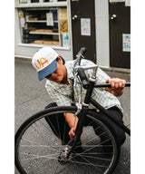 I'M LOVIN IT 5-PANEL CAP CREAM & NAVY