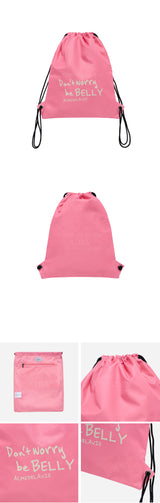 24FW POINT BELLY GYM SACK PINK