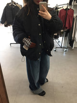 エディマットパッディドフィールドジャケット (2color)