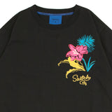 STANDARD EXOTIC PALM TREE SHORT SLEEVED T-SHIRT (UNISEX)_SYS6TS08BK
