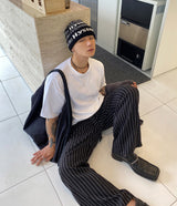 No.8208 basic box half T (9color)