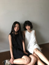 Shabet リボンバルーンワンピース (2color)