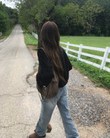 OOTJ loose damage flare jeans