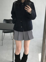 Vera Pleats Mini Skirt (3 colors)