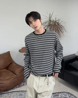 パークワッフルフィンガーホールクロップ長袖Tシャツ