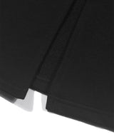 FOLDING SWEAT MAXI SKIRT_Black