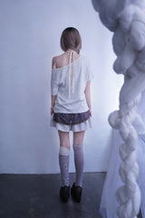  Golden Veil Layered Tee