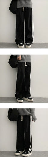 sting double-line banding sweatpants