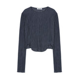 Crease Top Gray