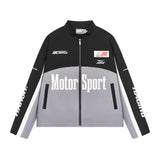 ビンテージエンブロイダードレーシングコーチジャケット