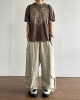 Low Cargo Balloon Pants