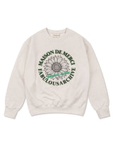 UNISEX Sunflower Circlogo レギュラーフィット スウェットシャツ オートミール (FCF1TS327M)