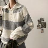Miben alpaca Danjara collar knitwear