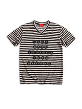 RD LIGHT STRIPED V-NECK TSHIRT