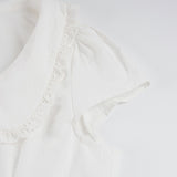 Milena Lace Collar Blouse