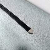 Horseshoe Clasp Leather Belt