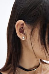 SHINE STAR SINGLE EARRINGS (M)