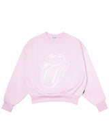 DCxRS ビッグロゴプリントスウェットシャツ Pink