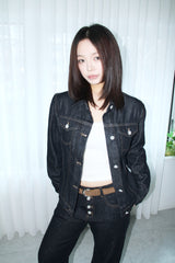 Low raw bag bootcut pants