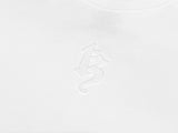 TZ MボスドロゴオーバーサイズTシャツ - WHITE
