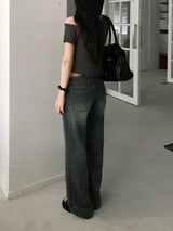 Nive Low-Rise Denim Pants (one color)