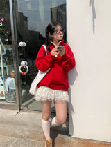 カンカンレーススカートパンツ(2C)