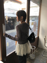 ジェナレイヤーシースルーカラーワンピース