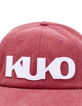 KUKO シンボル6パネルキャップ_レッド