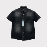 Ever snap muscle-fit denim shirt