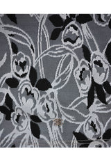 [ID] Floral Jacquard Set-up (Skirt) (Gray)