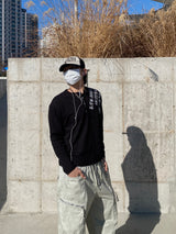 Lot Nine Waffle Long Sleeve Tee 4C