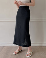 スイリネンロングスカート(With Belt)