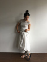Whipped Cream Balloon Skirt (3color)