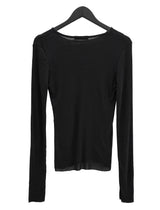 アウトソールシースルー長袖Tシャツ