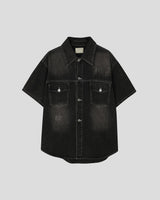 Weather Half Denim Jacket