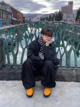 Continuous Nonfade Balloon Denim Pants 2C