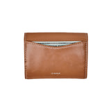 DOT TWO POCKET Coin & Card Wallets cognac wood