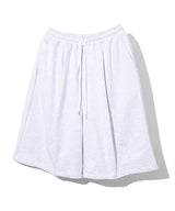 BERMUDA ONE TUCK BALLOON WIDE SHORT PANTS MSFSP003-LG
