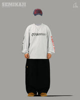 HMレタリングビンテージロングスリーブ