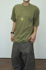クロススター半袖Tシャツ6C