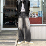 LMN Rover One-Tuck Half Banded Wide Denim (2 colors)