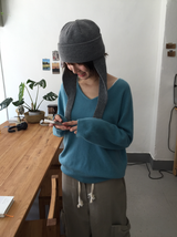 ネライヤーフラップニットビーニー（5c）