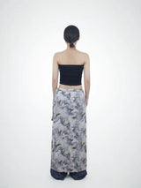 TIE LONG SKIRT (FOREST)