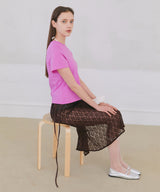 Poev Arched T-Shirt - Purple Pink