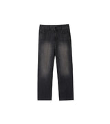 Baski Teen Washed セミバンディングデニムパンツ
