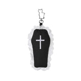 Lace Coffin Keyring