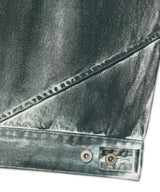 STAINED D.L DENIM TRUCKER JACKET - STAINED WHITE
