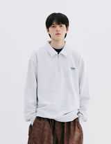 BSRBT HALF-ZIP COLLAR SWEATSHIRT 